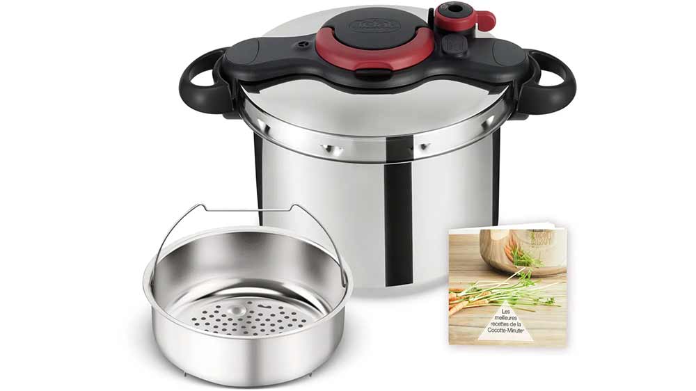 Tlakový hrnec Tefal Clipso 7,5l P4624866 s nerezovým napařovacím košíkem_04