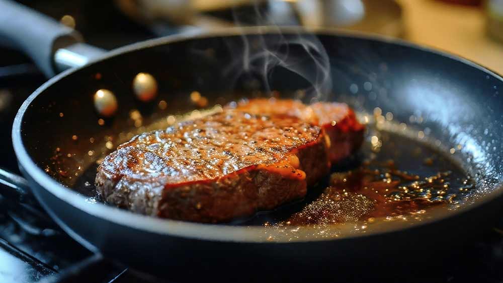 Smažení masa na pánvi_02