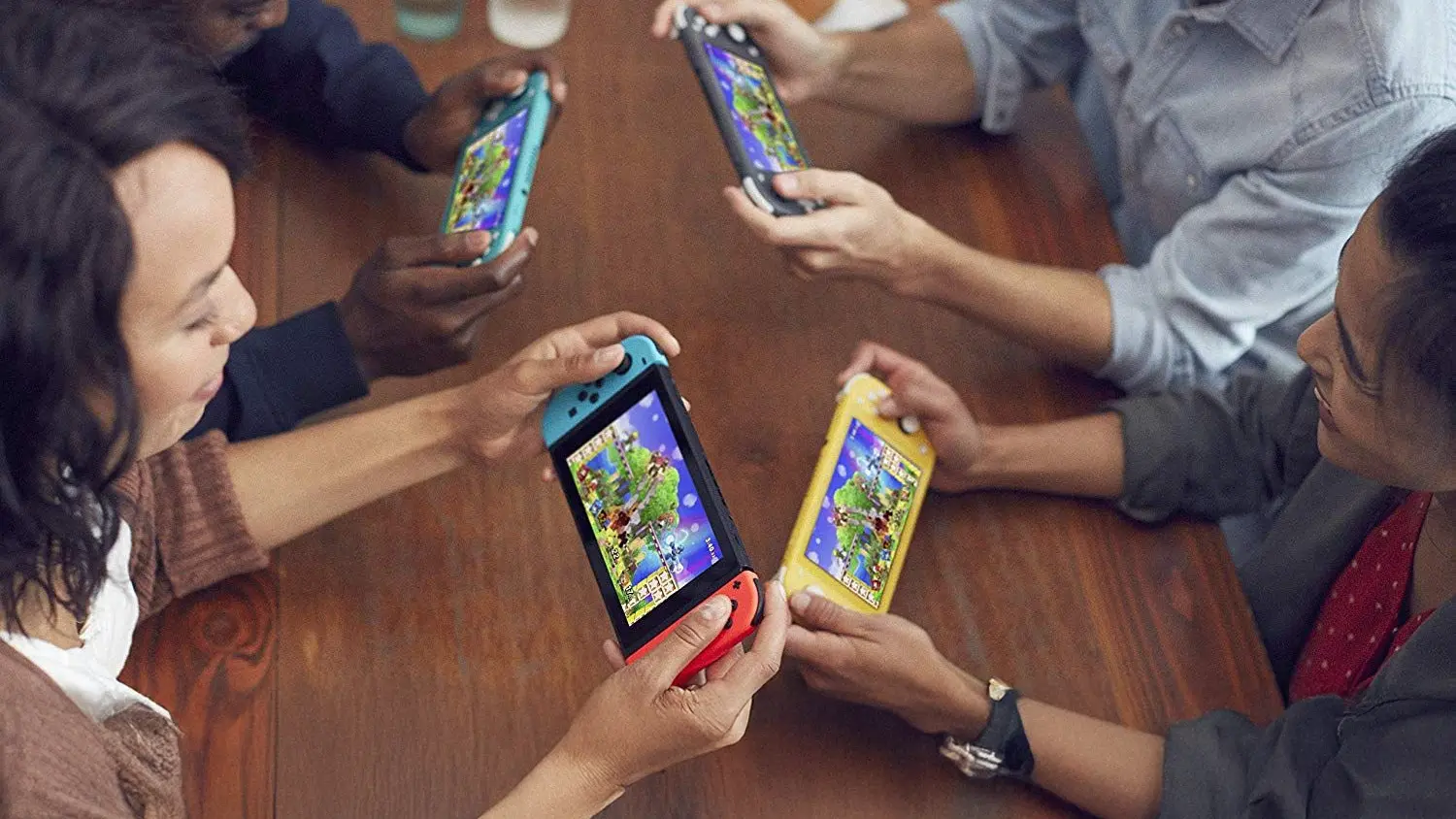 Priatelia pri hran&iacute; hier na konzole Nintendo