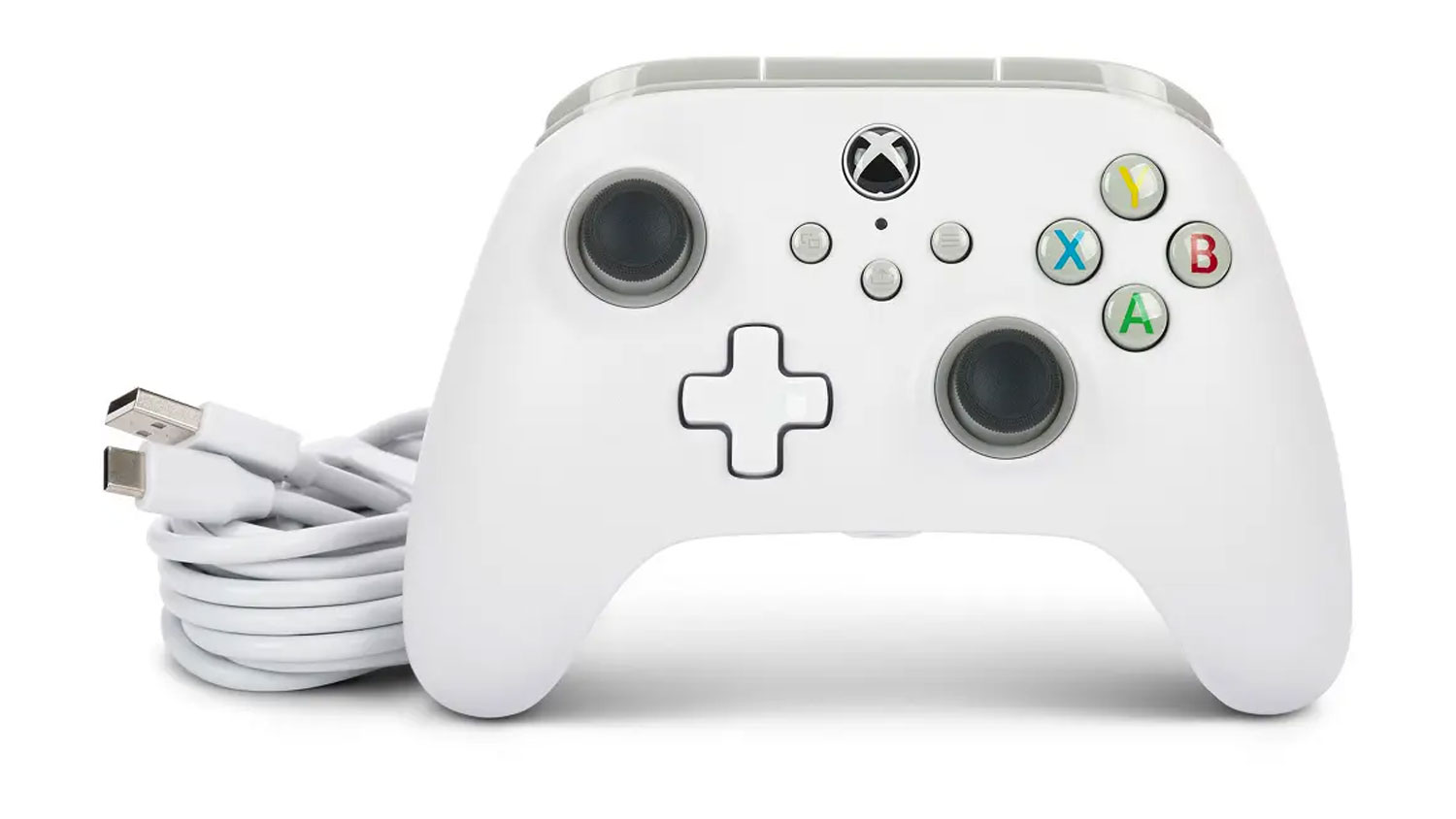 Herní ovladač PowerA Wired controller Xbox SX White s kabelem