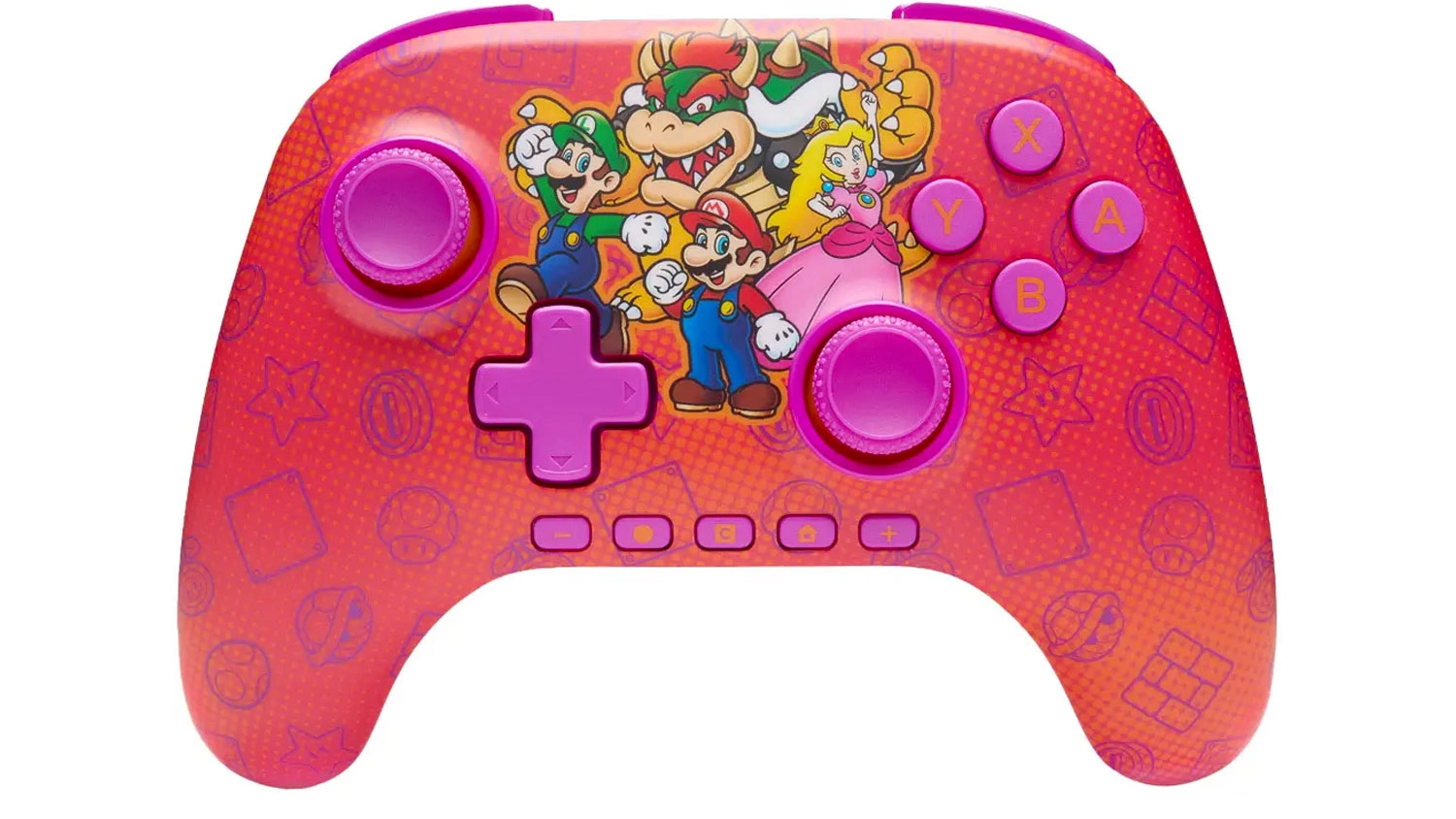 Herní ovladač PowerA Advantage Wireless controller NS2 Super Mario