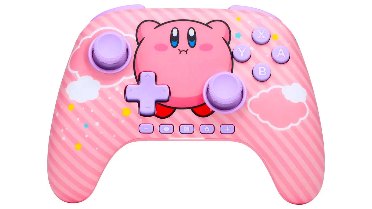 Herní ovladač PowerA Advantage Wireless Controller Nintendo Switch 2 Kirby Puff