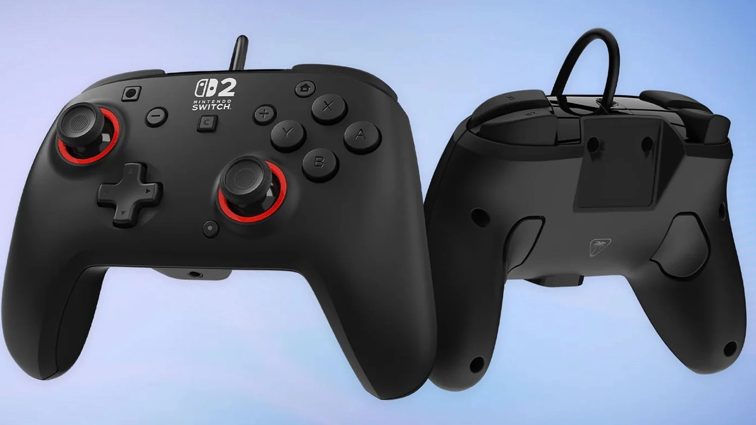 Gamepad Turtle Beach Rematch Wired NS2 Black predný aj zadný pohľad