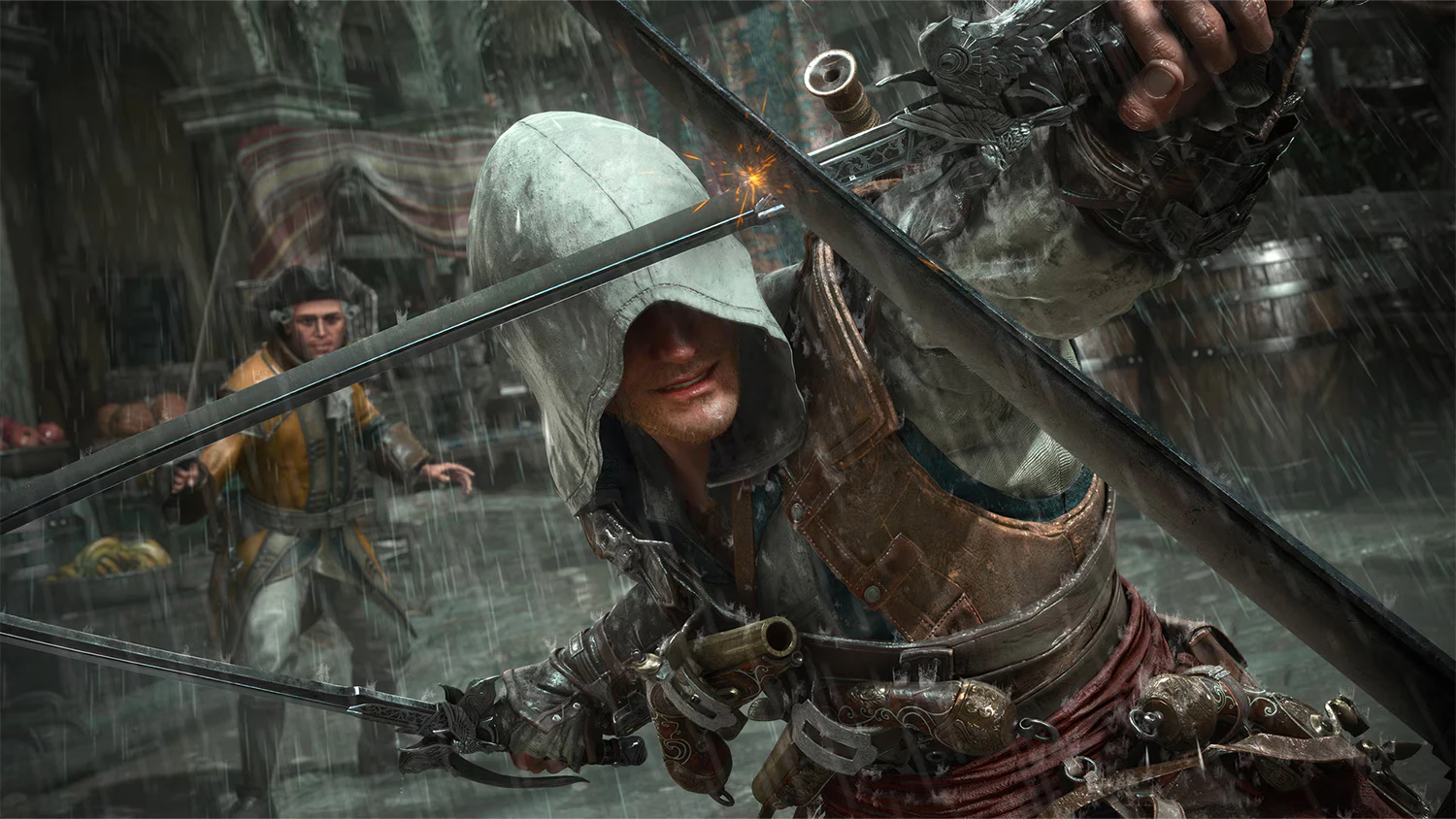 Bojující Edward Kenway