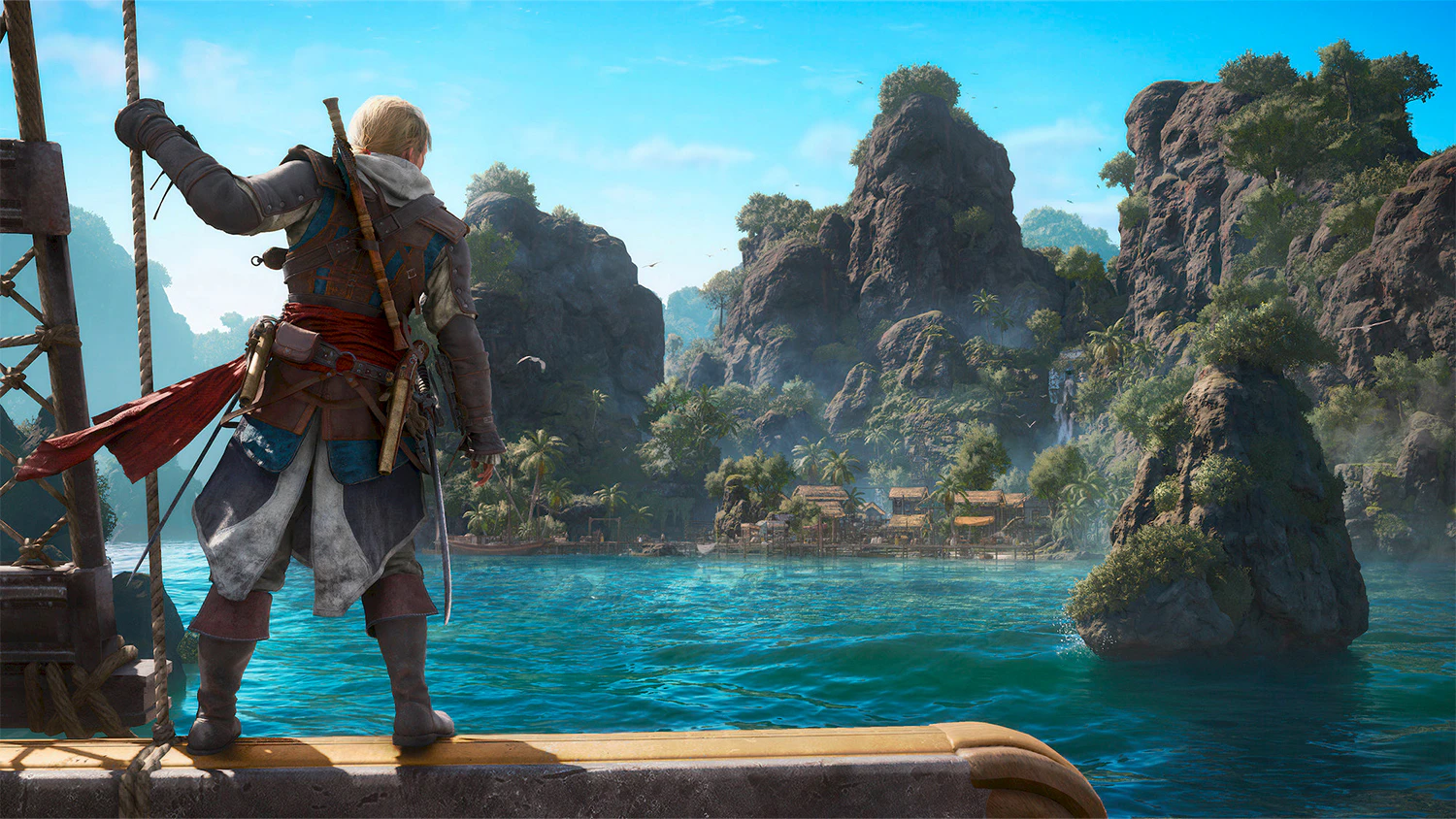 Edward Kenway na lodi