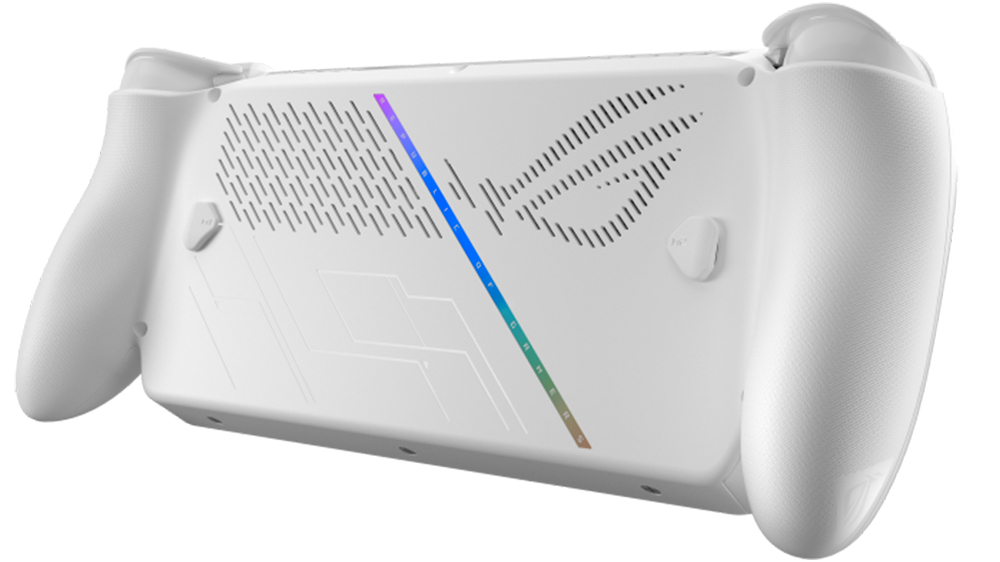 RGB podsvietenie spodnej časti hernej konzoly Asus ROG Xbox Ally (2025) RC73YA_05