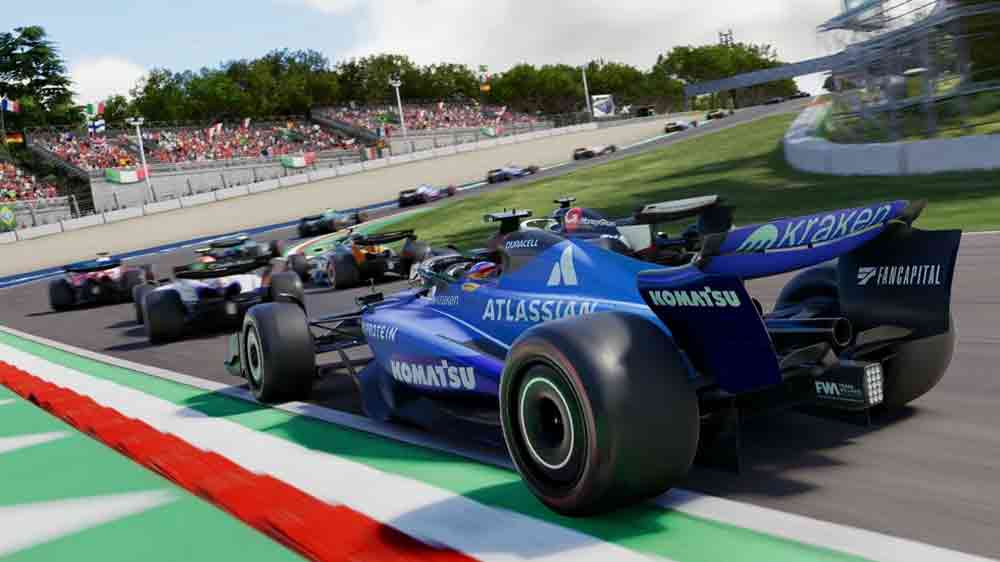 Závod áut F1 na trati_02