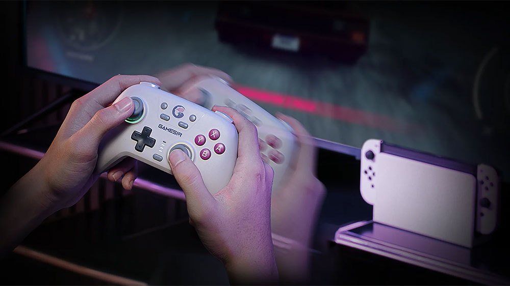 Ovladač GameSir Nova HD Rumble NS při hře_02