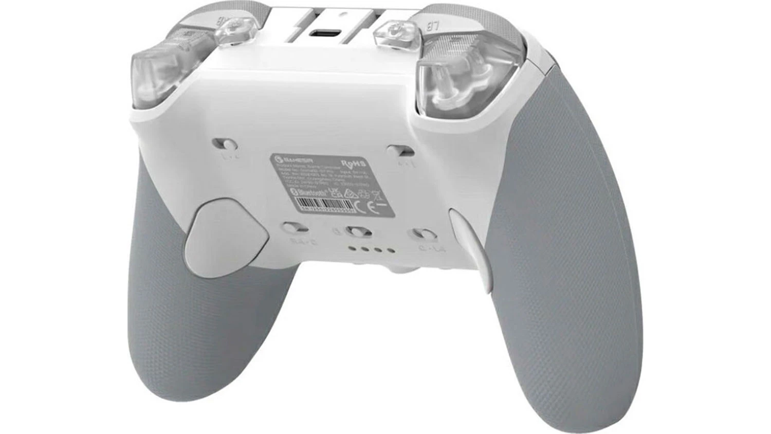 Herný ovládač GAMESIR G7 – pohľad zozadu