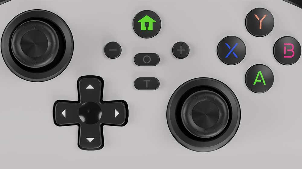 Přiblížení na tlačítka Genesis Mangan 400 WIRELESS_02