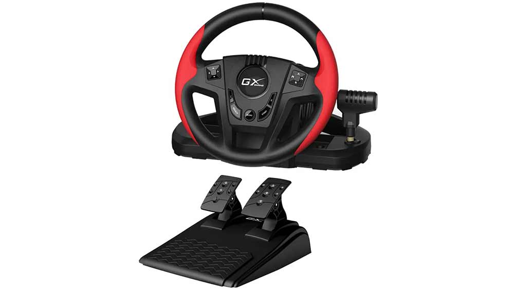 Sada volantu a pedálů Genius GX Gaming SpeedMaster_01