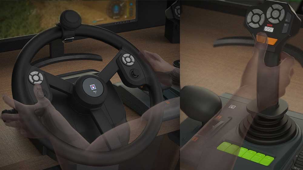 Ilustrace řízení volantu a ovládání joysticku_02