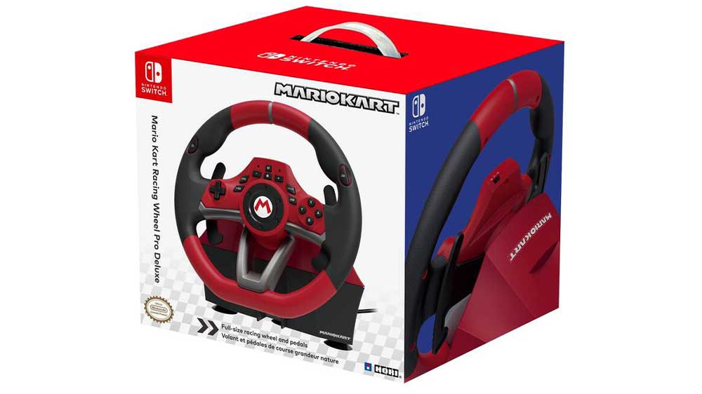 Zabalený volant HORI Mario Kart Racing Wheel Pro DELUXE_02