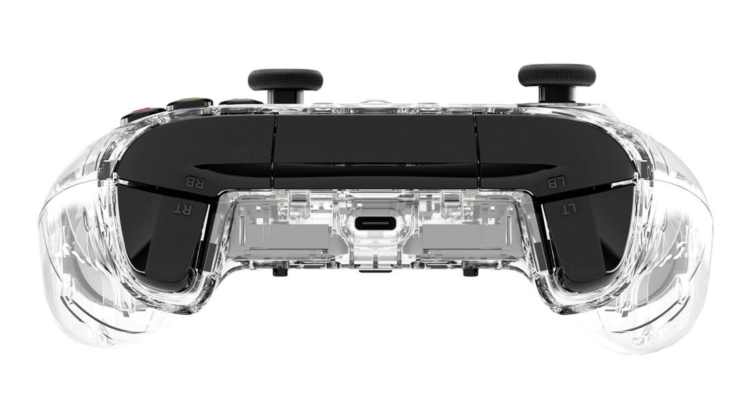 Herní ovladač HP HyperX Clutch RGB – pohled na spouště