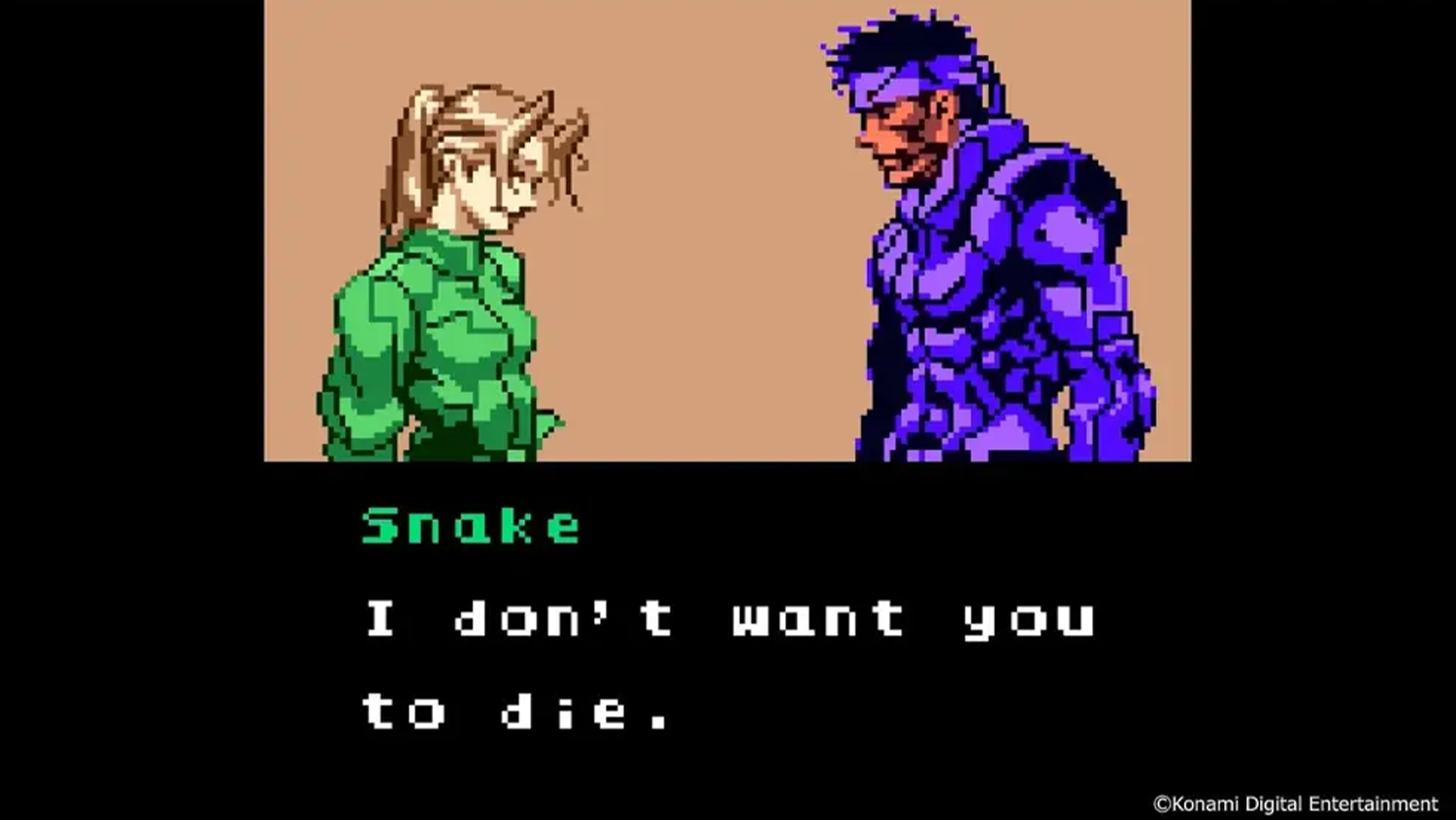 Uk&aacute;zka star&eacute; verze hry Metal Gear Solid Master