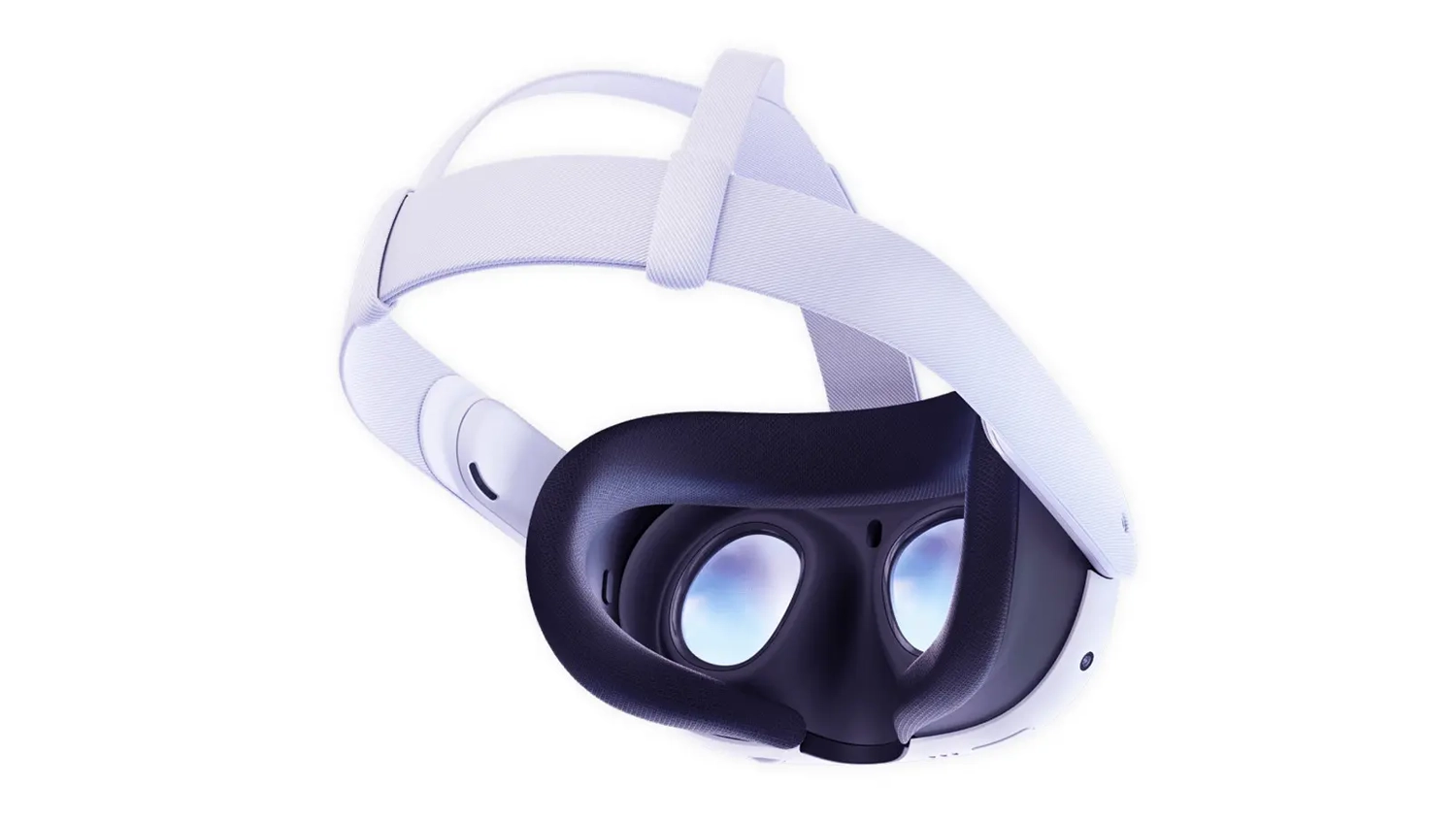 VR brýle Meta Quest 3 – brýle zezadu