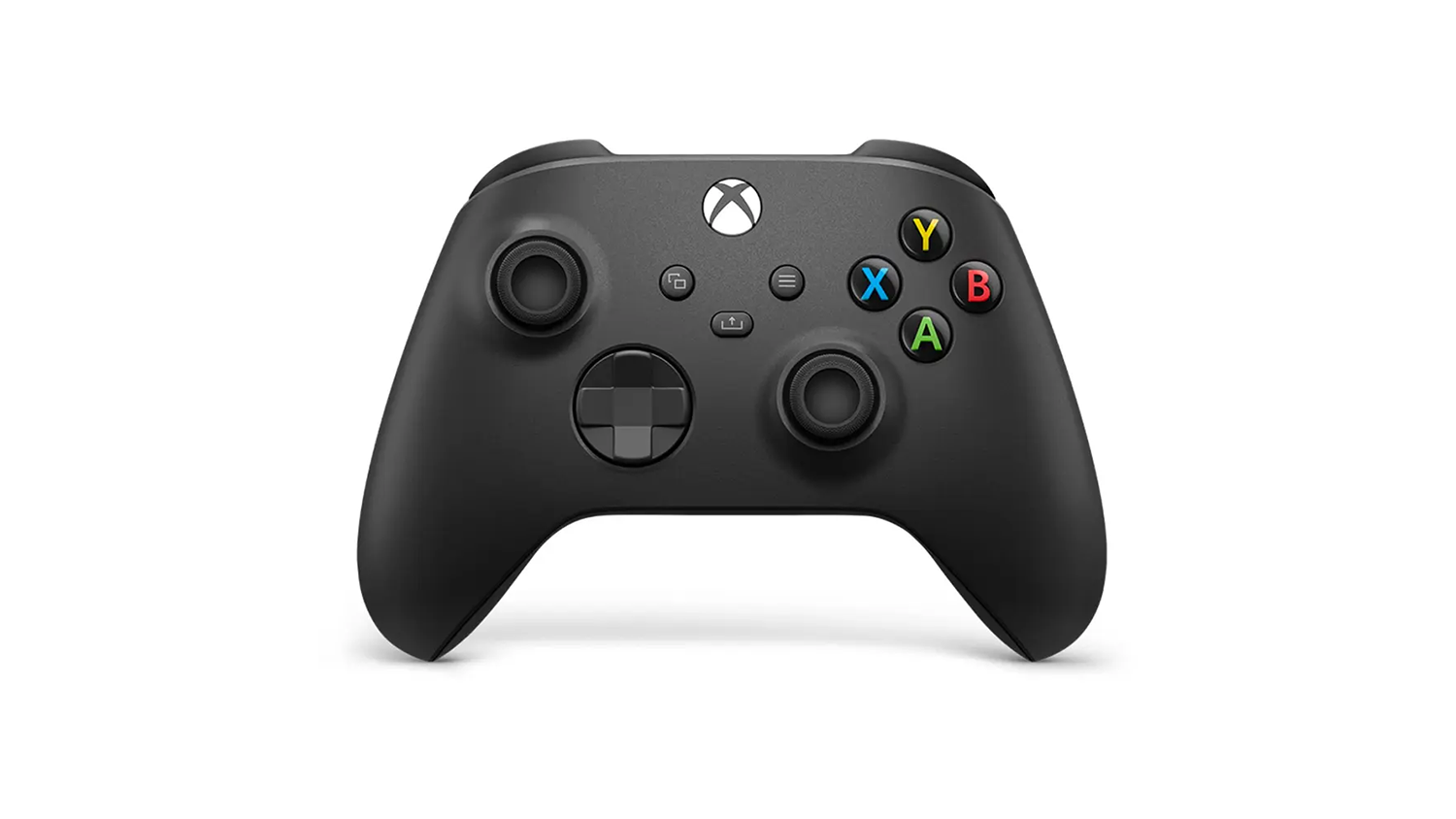 Gamepad Microsoft XBOX Series bezdr&aacute;tov&yacute; ovladač Black horn&iacute; pohled