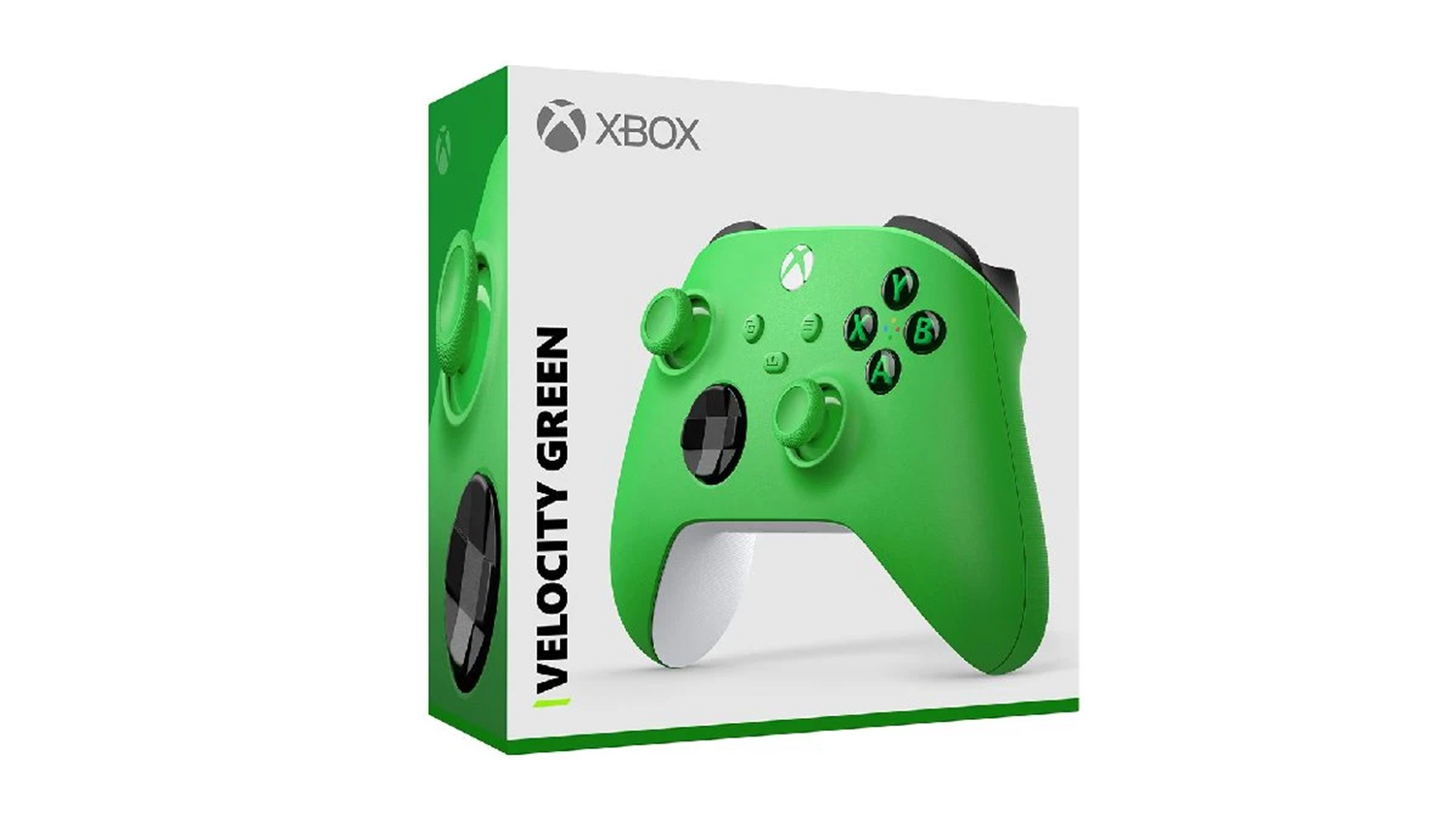 Hern&yacute; ovl&aacute;dač Microsoft Xbox Wireless Controller Velocity Green v origin&aacute;lnom balen&iacute;