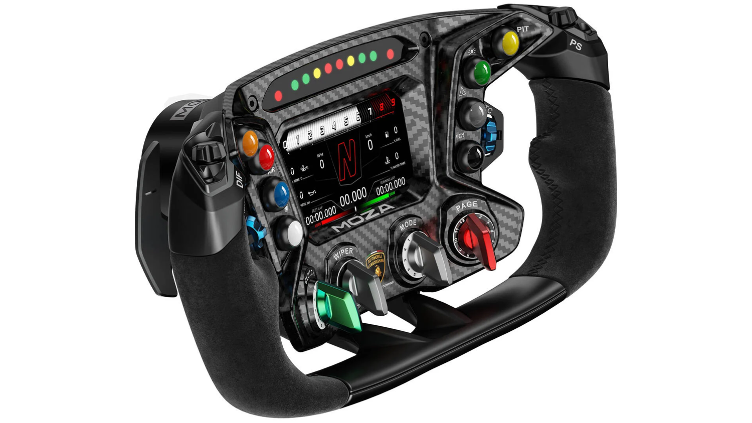 Závodní volant MOZA Racing Lamborghini Essenza SCV12 (pro PC a Xbox)