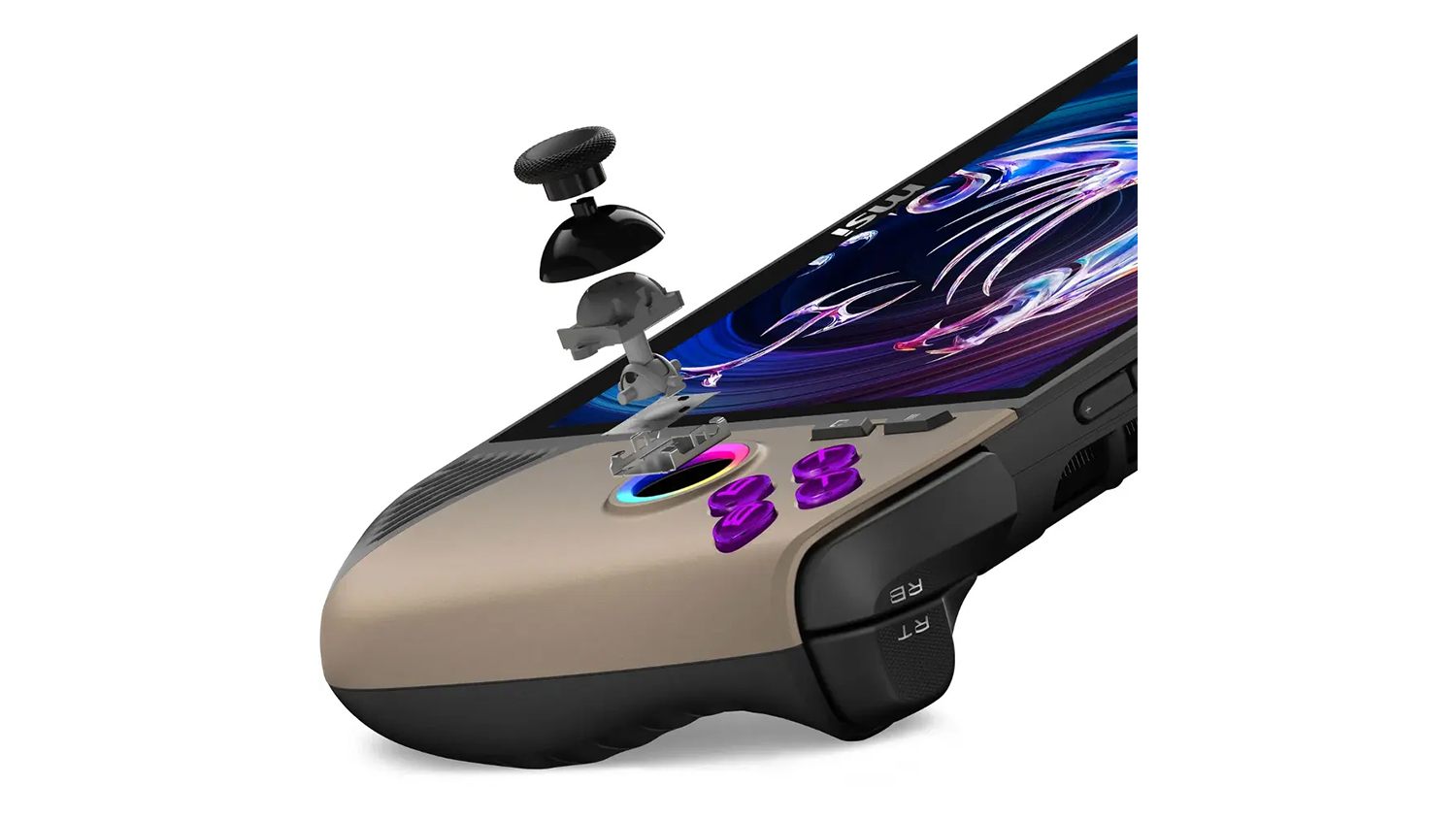 Rozložen&yacute; ovladač konzole MSI Claw 8 AI+_05