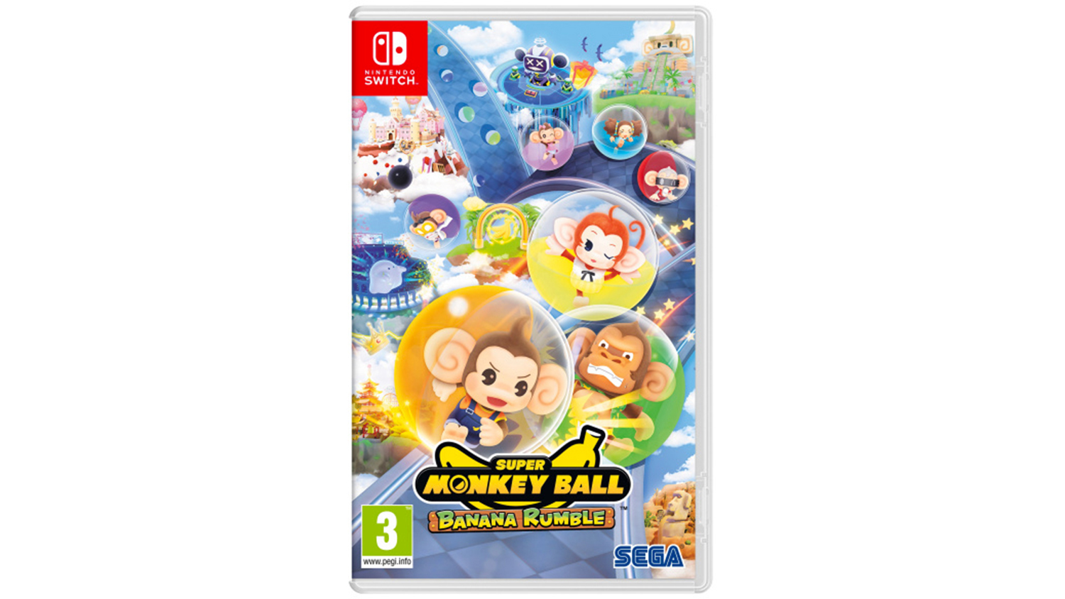 Hra na Nintendo Switch Super Monkey Ball Banana Rumble