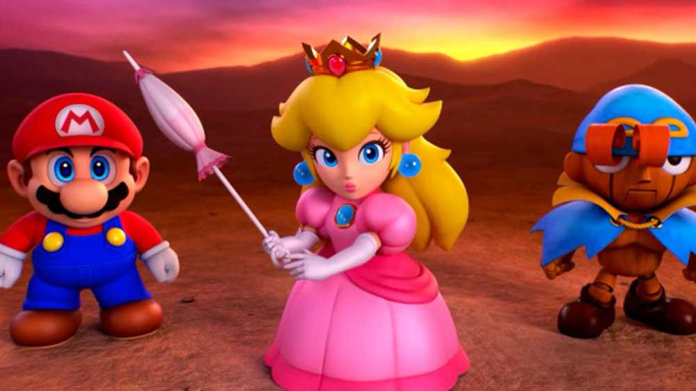 Mario, Peach a Gen ve hře Nintendo Super Mario RPG_03