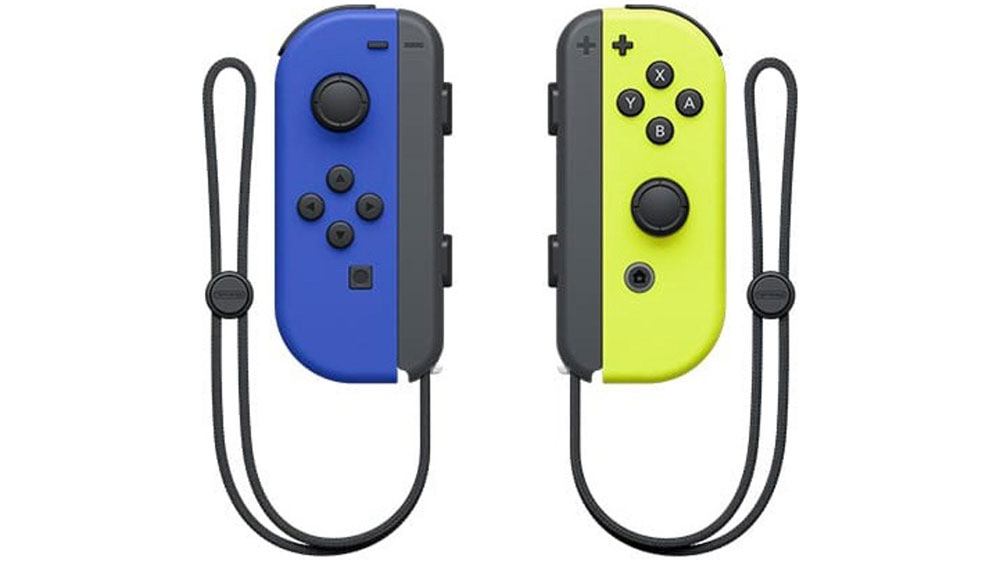 Bezdr&aacute;tov&eacute; ovladače Nintendo Joy-Con Pair Neon Blue/Yellow_01