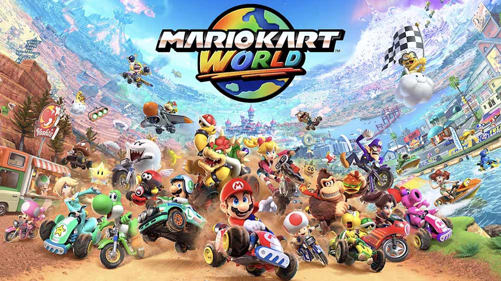 Plakát Mario Kart World_06