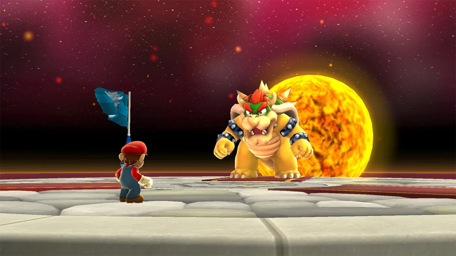 Duel medzi Mariom a Bowserom