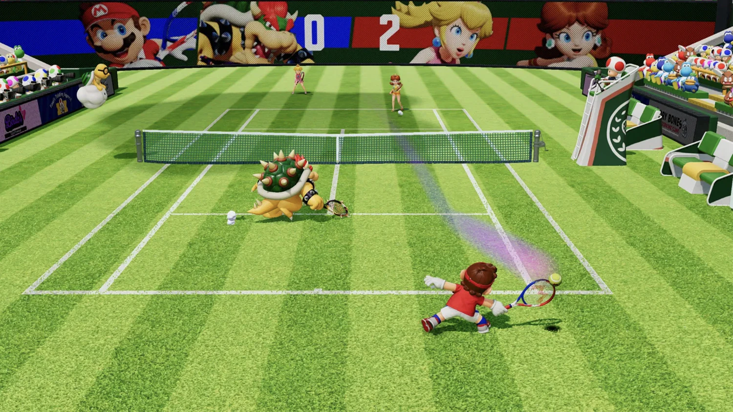 Mario Tennis Fever &ndash; hra viacer&yacute;ch hr&aacute;čov