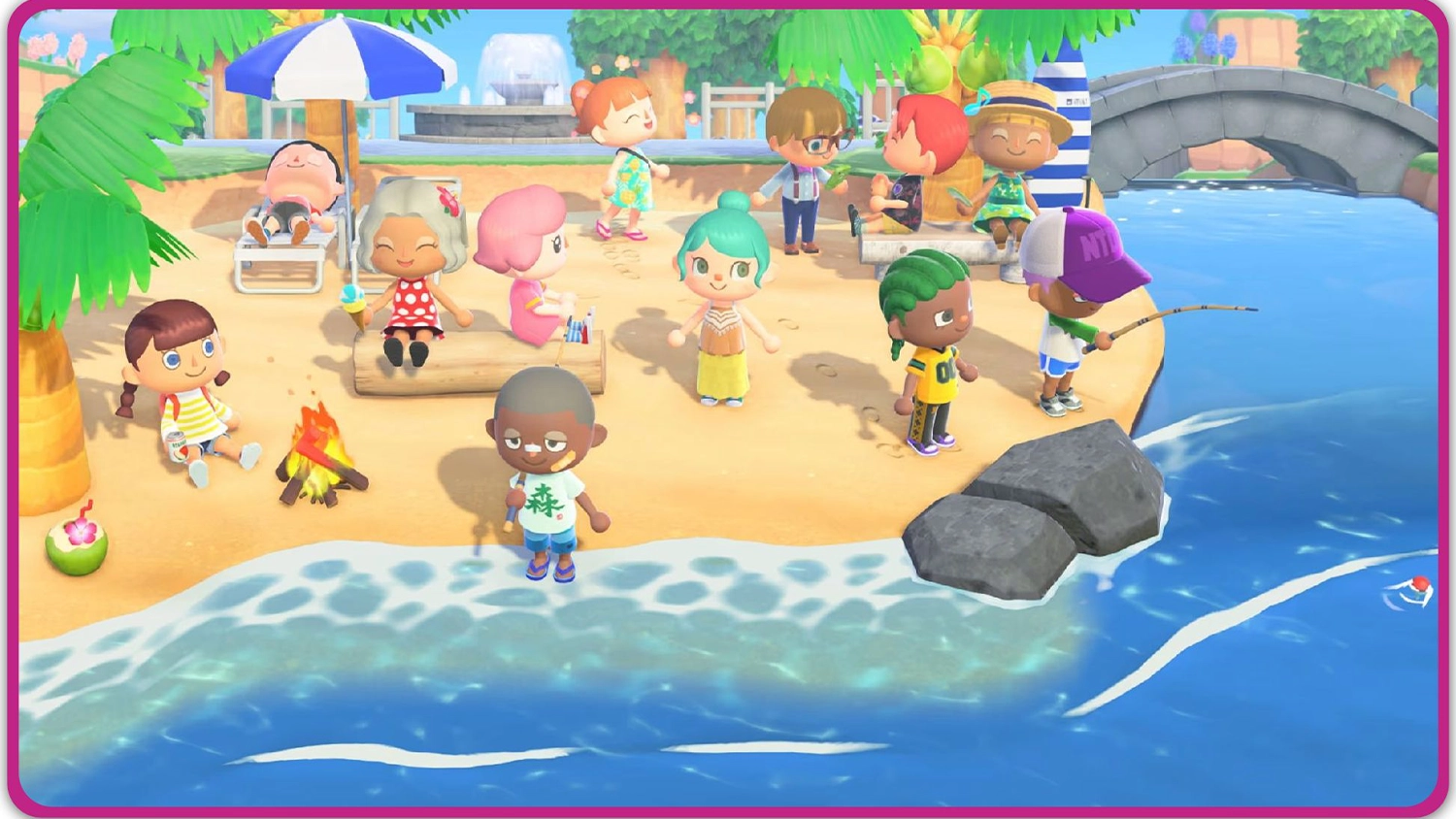 Postavičky ze hry Nintendo Animal Crossing: New Horizons - Nintendo Switch 2