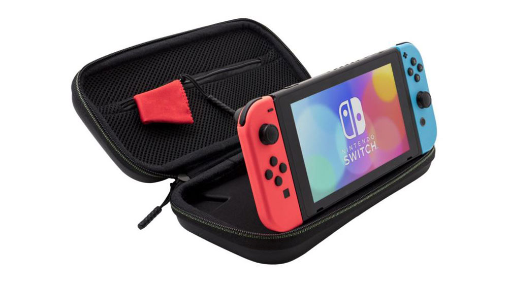 Zařízení Nintendo Swith v cestovním pouzdru Pro NS Mushroom černém PDP_02