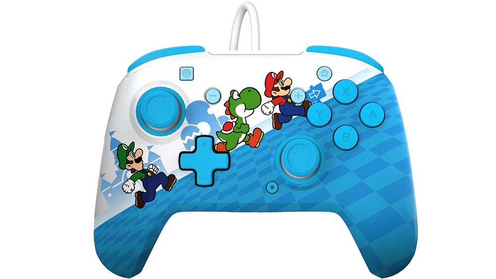 PDP kabelový gamepad (SWITCH) REMATCH Mario Escape_01