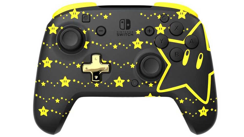 Bezdrátový ovladač PDP Rematch Glow Wireless Super Star pro Nintendo Switch_01