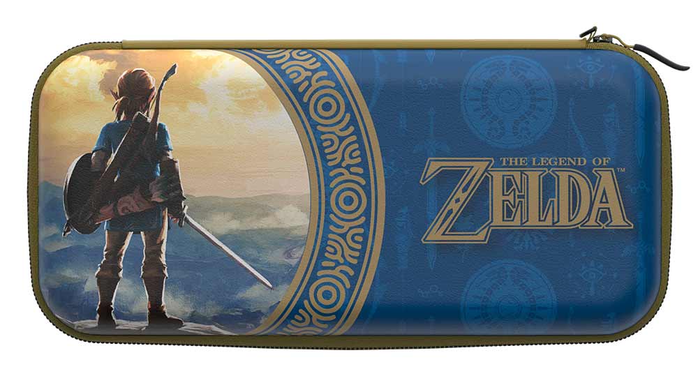 Cestovní obal na Nintendo Switch PDP Slim Travel Zelda Hyrule Blue_01