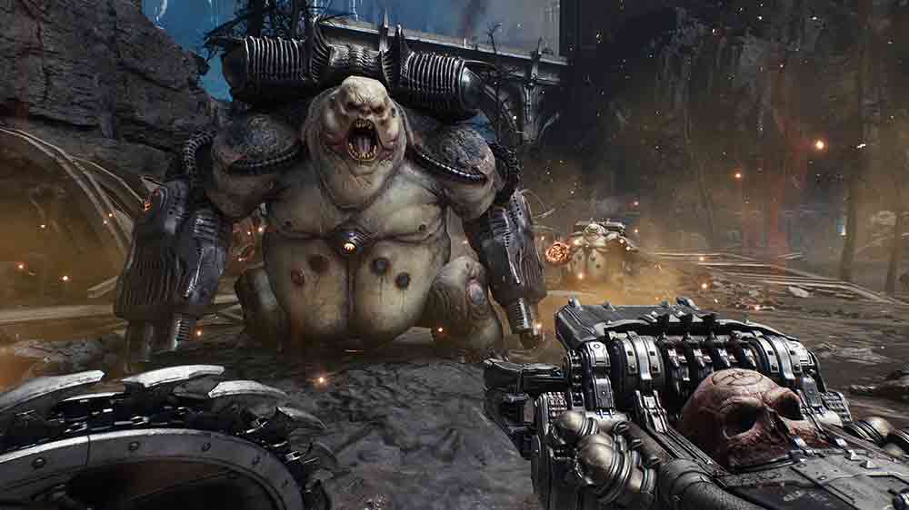 Snímek ze hry pro PS5 Doom: The Dark Ages – Premium Edition_04