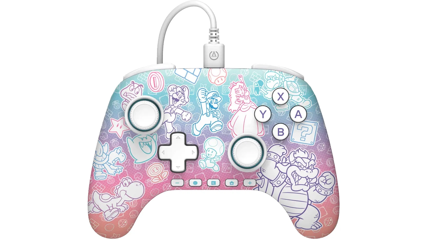 Gamepad PowerA Advantage Wired controller NS2 horní pohled