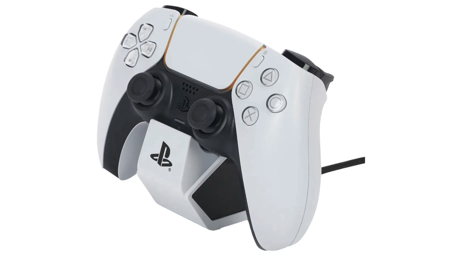 Ovladač pro PS5 na nab&iacute;ječce PowerA pro PS5 DualSense