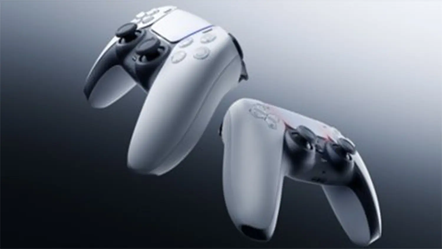 Dva ovladače Sony DualSense