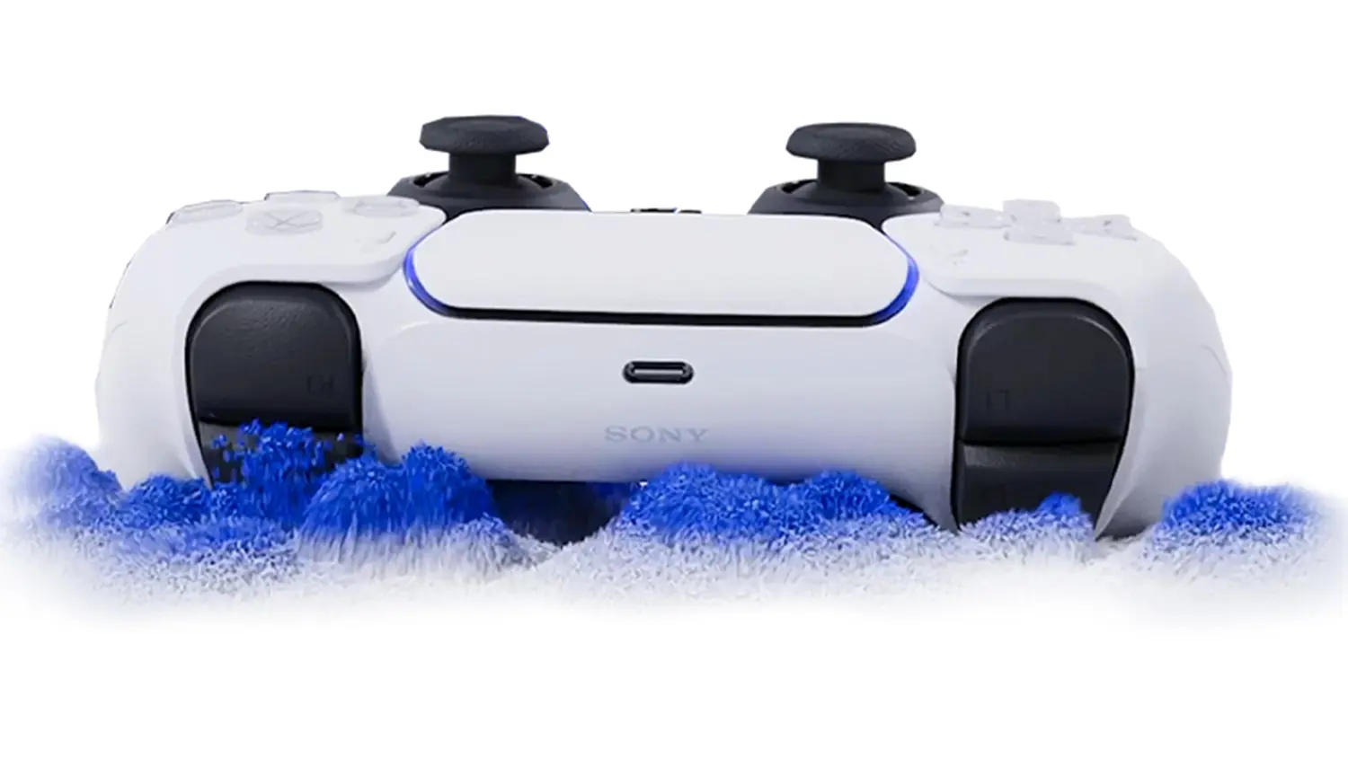 Vizualizace haptick&eacute; odezvy ovladače Sony DualSense