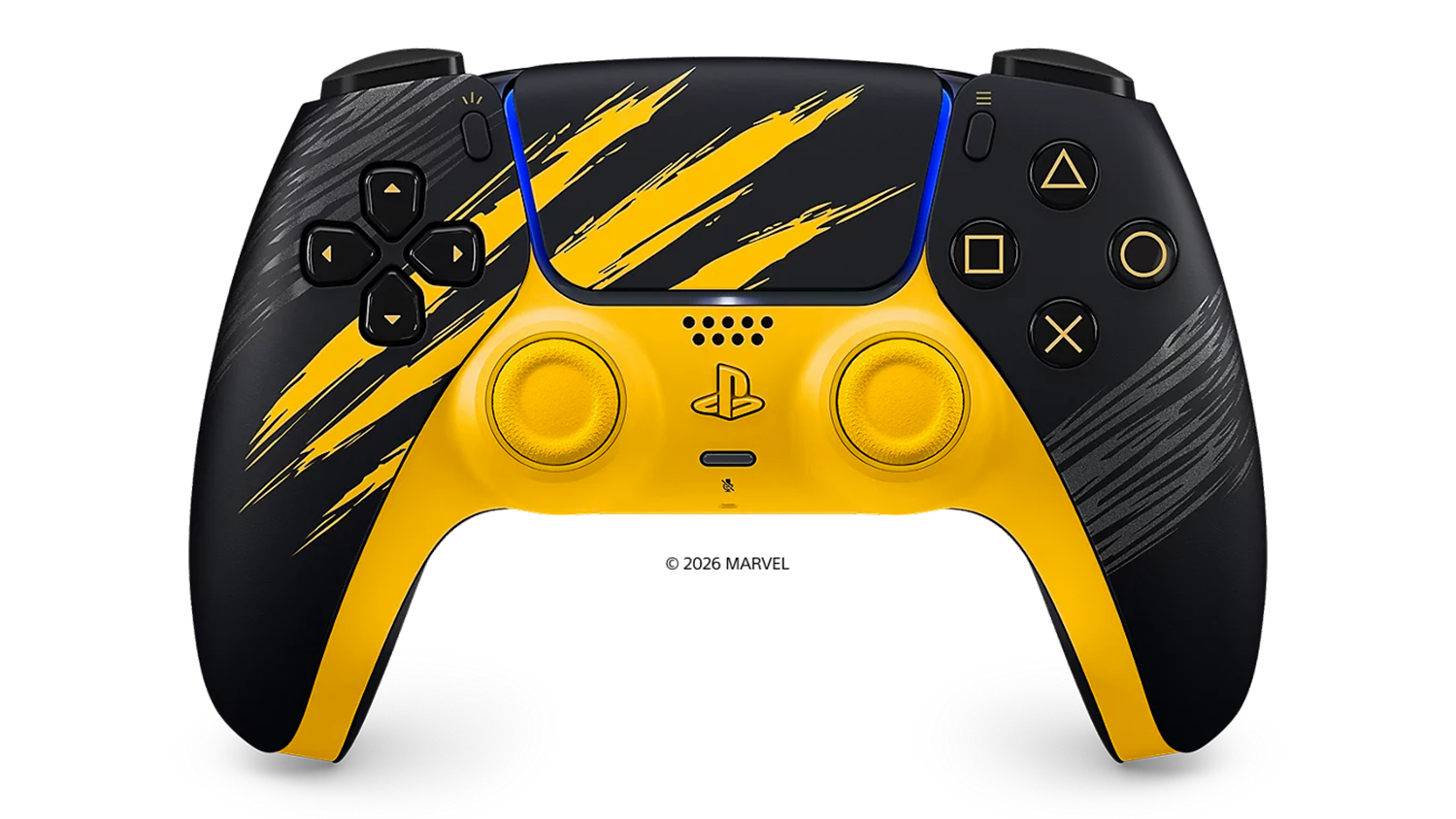 Bezdrátový ovladač Sony DualSense – Marvel’s Wolverine Adamantinum Battle Yellow
