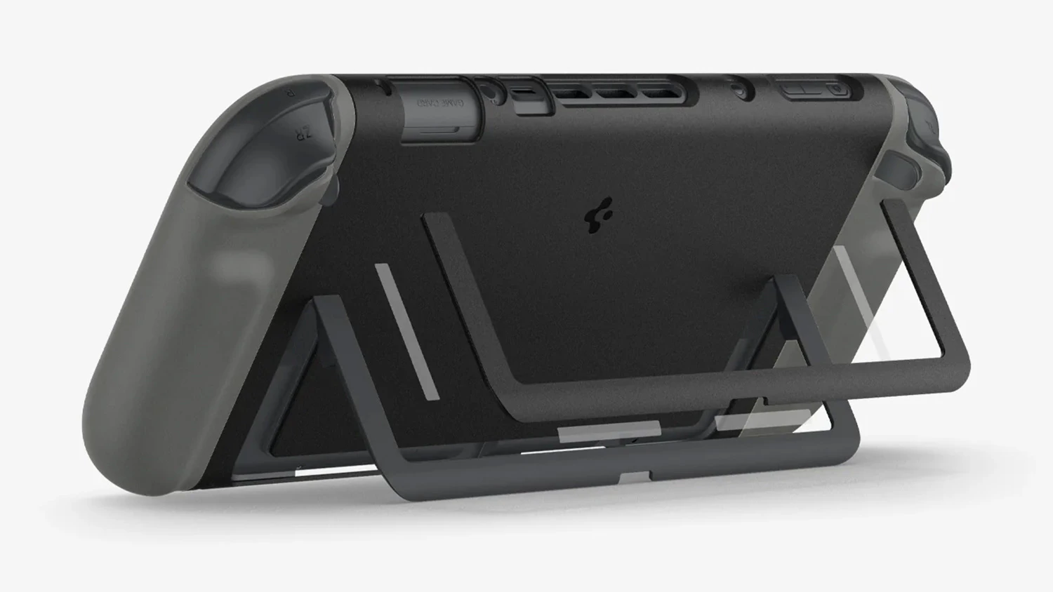 Puzdro Spigen Nano Pop Black Sesame so stojančekom