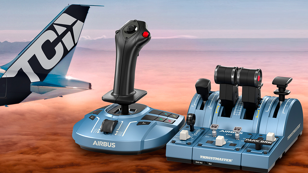 Sada herních doplňků Thrustmaster TCA Officer Pack Airbus Edition