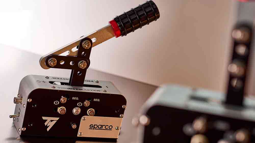 Radiaca páka Thrustmaster a ručná brzda TSSH_03