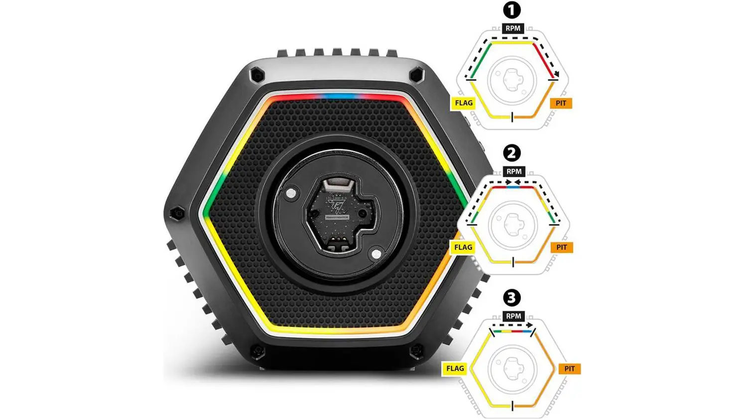 LED diody na základně Thrustmaster T818
