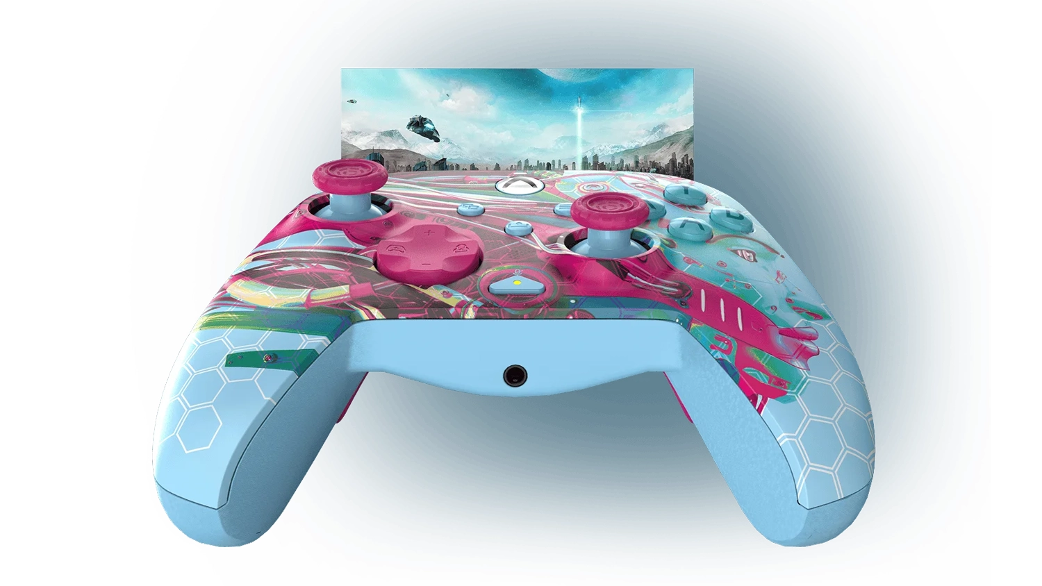 Gamepad Turtle Beach Rematch Glow Advanced pred obrazovkou
