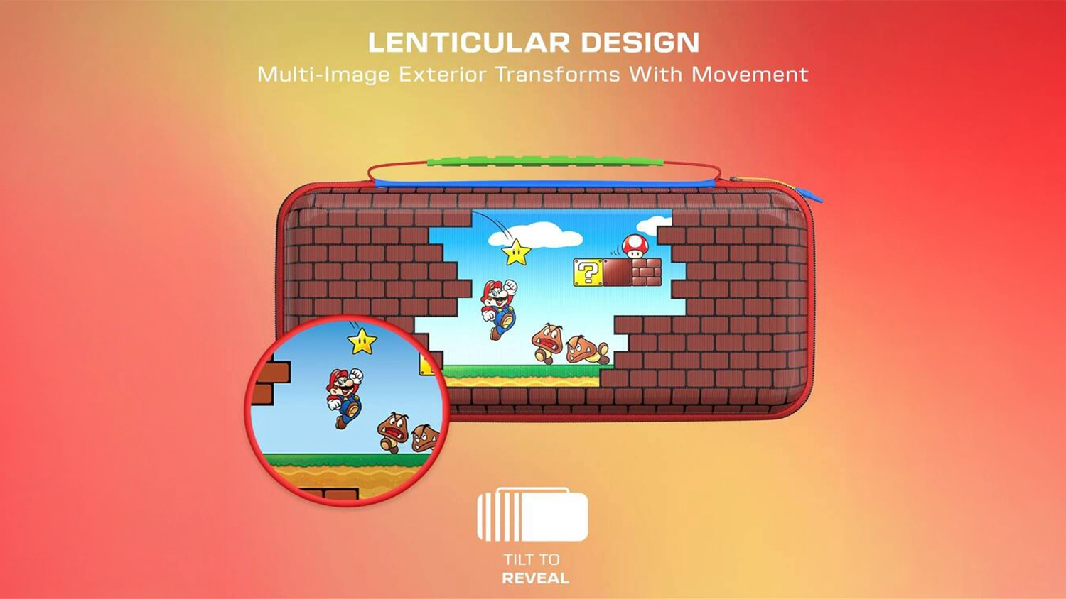Meniaci sa mot&iacute;v puzdra Turtle Beach PlayTrek Mario Bricks