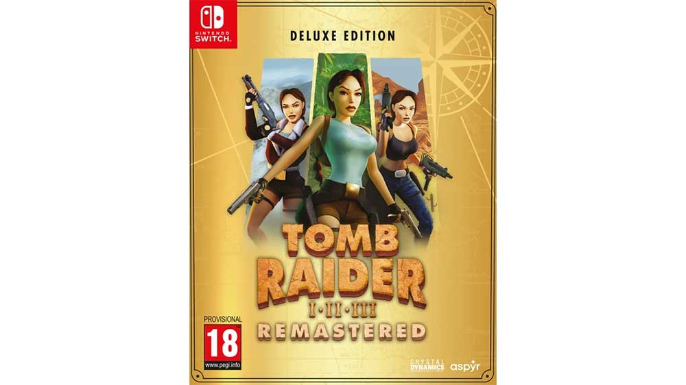 Hra pro PS5 Tomb Raider I-III Remastered Starring Lara Croft: Deluxe Edition_01