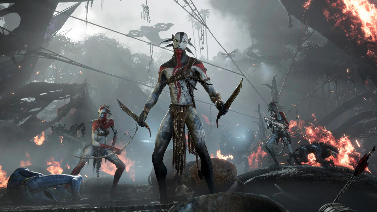 Popolav&iacute; ľudia z hry Avatar: Frontiers of Pandora &ndash; From the Ashes