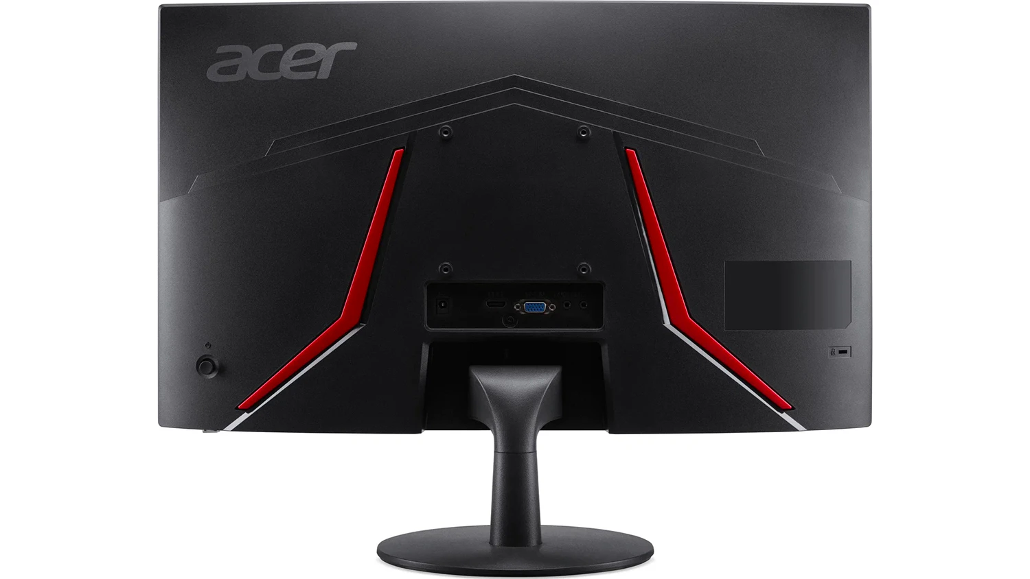 Monitor Acer – pohled zezadu